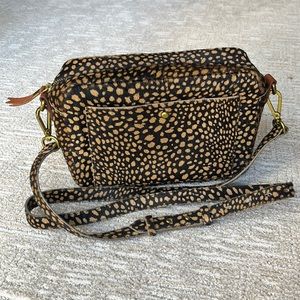 Madewell animal print purse